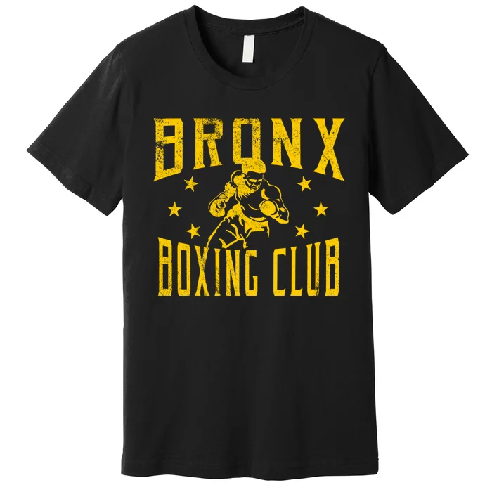 Bronx Boxing Club Vintage Distressed Boxer Great Gift Premium T-Shirt