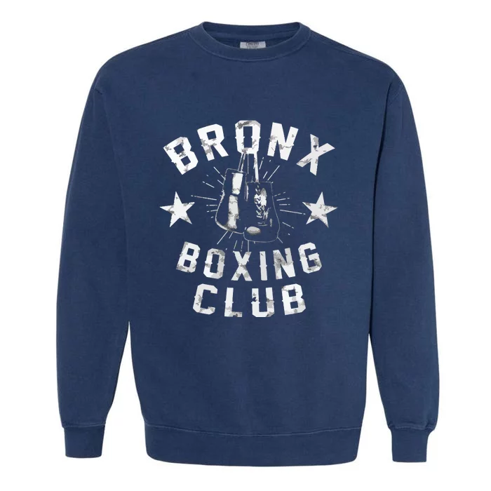 Bronx Boxing Club Vintage Distressed Boxer Garment-Dyed Sweatshirt