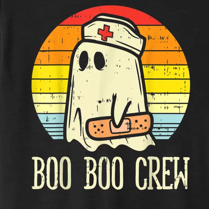 Boo Boo Crew Nurse Halloween Shirt For Nurses RN Ghost Women ChromaSoft Performance T-Shirt