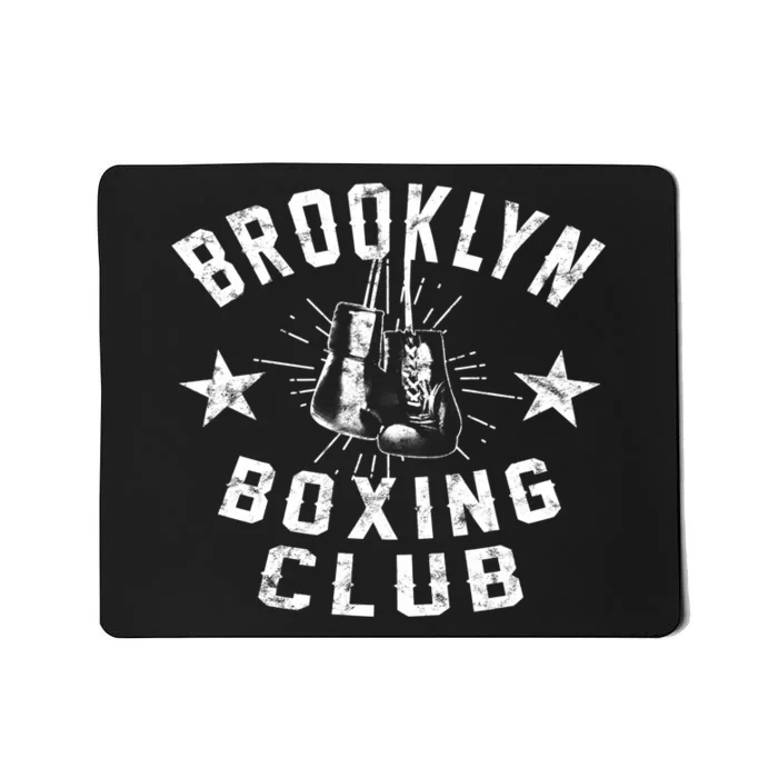 Brooklyn Boxing Club Vintage Distressed Boxing Funny Gift Mousepad