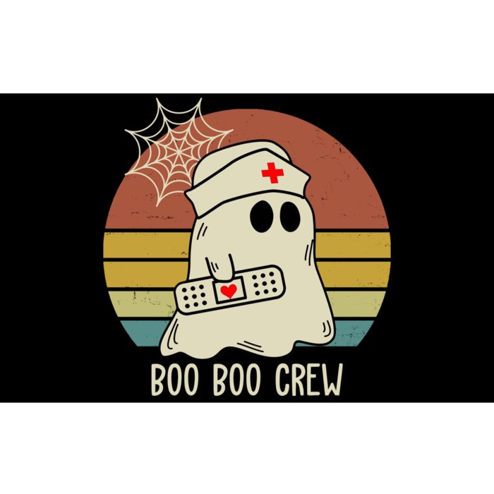 Boo Boo Crew Nurse Halloween Nurse Retro Bumper Sticker