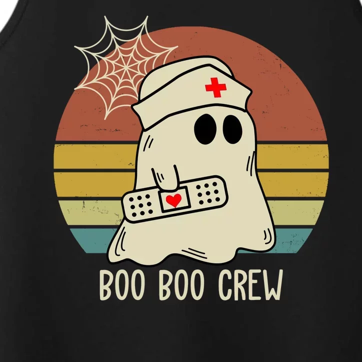 Boo Boo Crew Nurse Halloween Nurse Retro Performance Tank