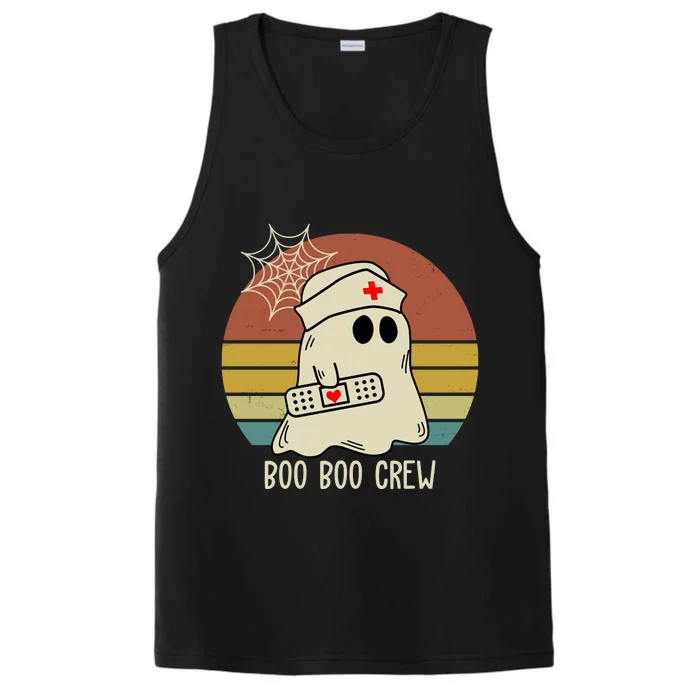 Boo Boo Crew Nurse Halloween Nurse Retro Performance Tank