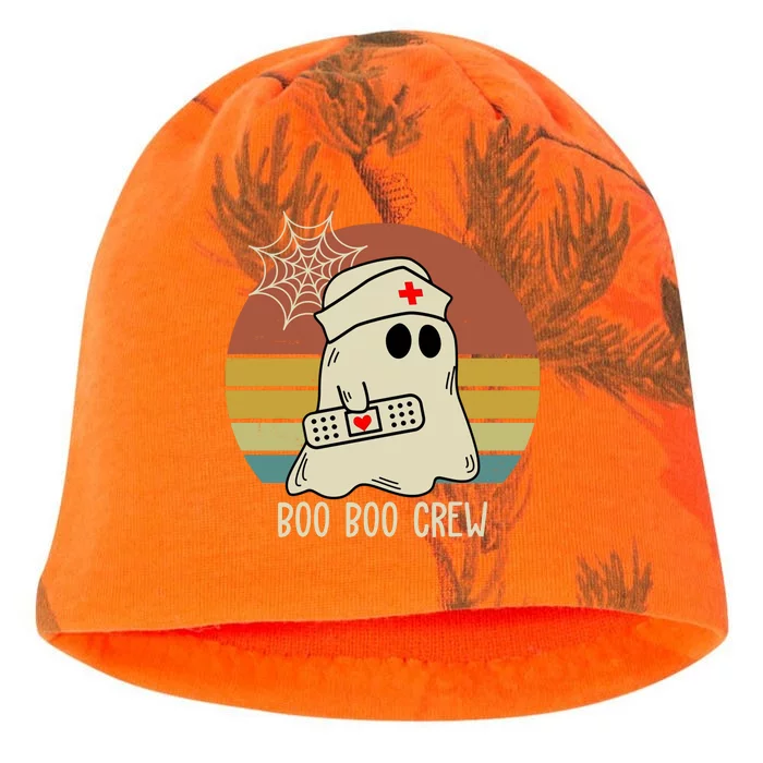 Boo Boo Crew Nurse Halloween Nurse Retro Kati - Camo Knit Beanie