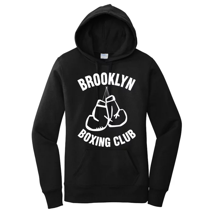 Brooklyn Boxing Club Hanging Gloves Gift Women's Pullover Hoodie