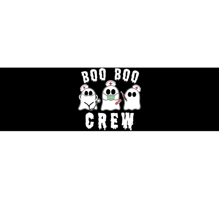 Boo Boo Crew Funny Nurse Halloween Ghost Costume Bumper Sticker