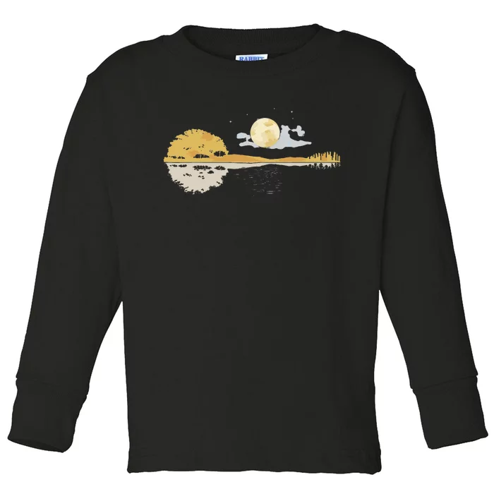 Bluegrass Banjo Country Music Banjo Gift Stringband Toddler Long Sleeve Shirt