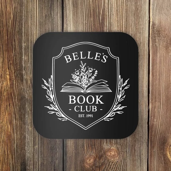 Belles Book Club Enchanted Rose Coaster