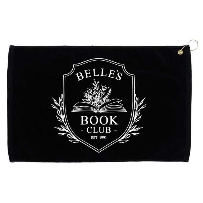 Belles Book Club Enchanted Rose Grommeted Golf Towel