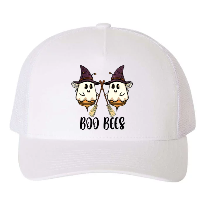 Boo Bees Couples Witch Halloween Costume Ghost Funny Yupoong Adult 5-Panel Trucker Hat