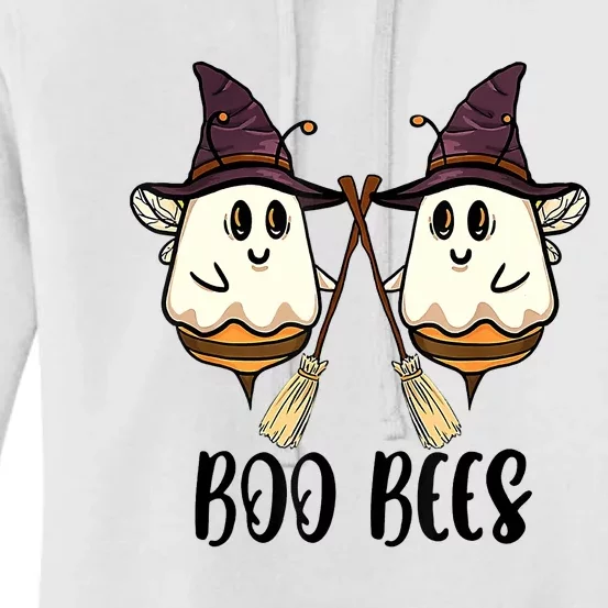 Boo Bees Couples Witch Halloween Costume Ghost Funny Women's Pullover Hoodie