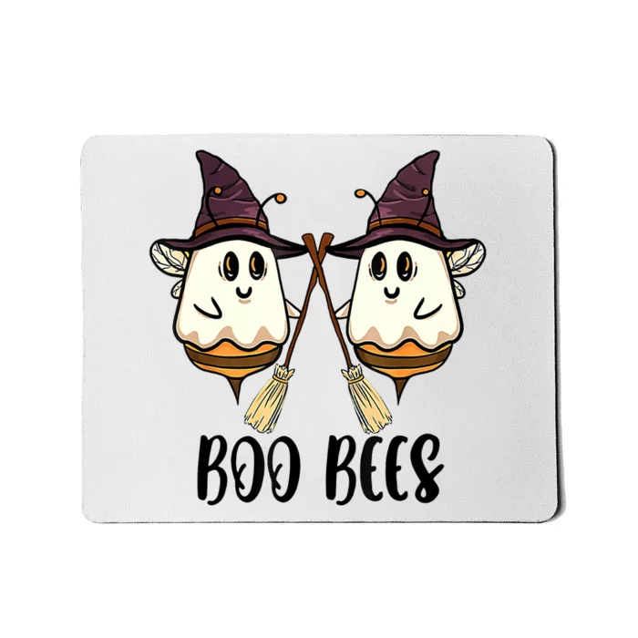 Boo Bees Couples Witch Halloween Costume Ghost Funny Mousepad