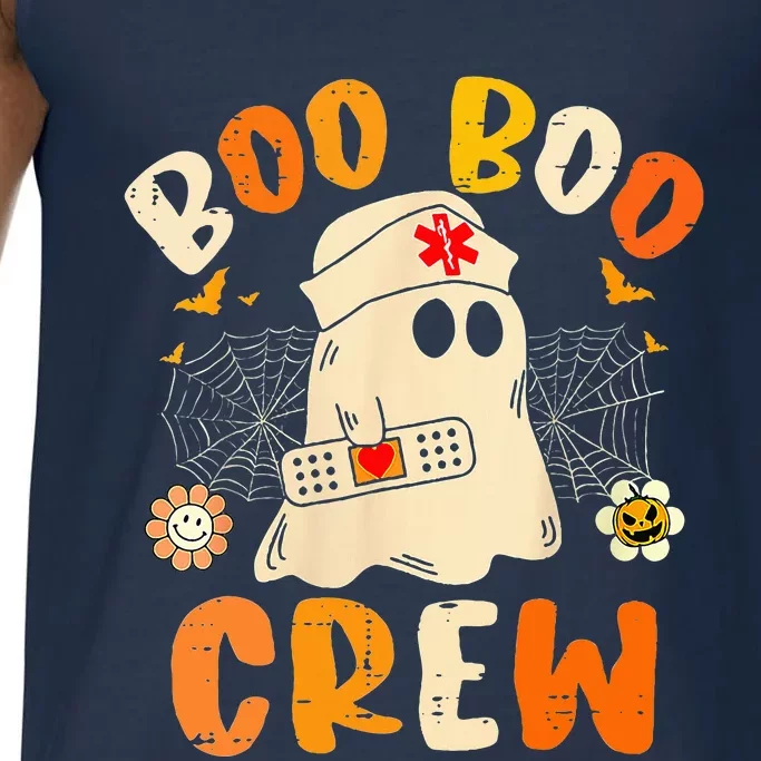 Boo Boo Crew Ghost Halloween Paramedic Nurse RN ER NICU LPN Comfort Colors® Tank Top