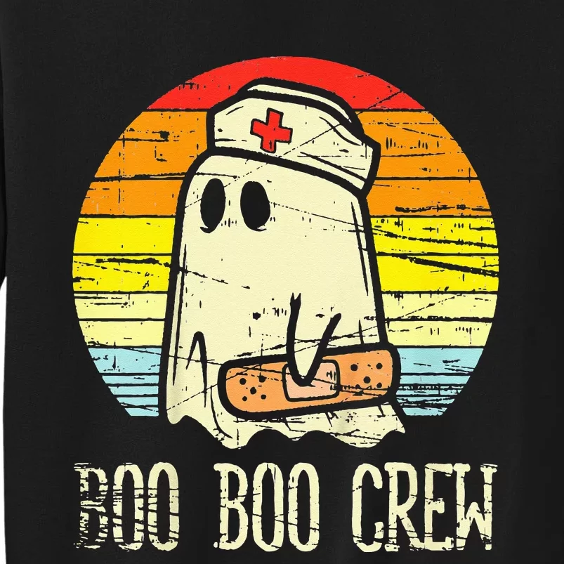 boo boo crew nurse halloween nurses rn ghost Sweatshirt