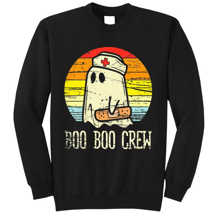 boo boo crew nurse halloween nurses rn ghost Sweatshirt