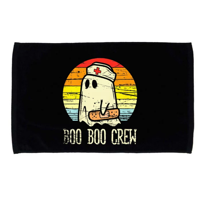 boo boo crew nurse halloween nurses rn ghost Microfiber Hand Towel