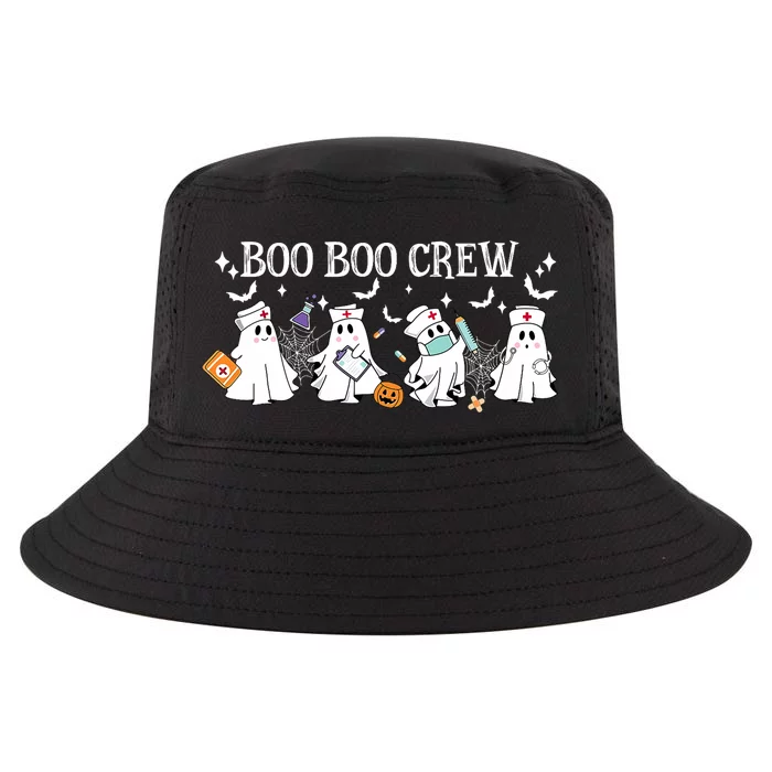 Boo Boo Crew Nurse Ghost Nursing Halloween Spooky Nurse Cool Comfort Performance Bucket Hat