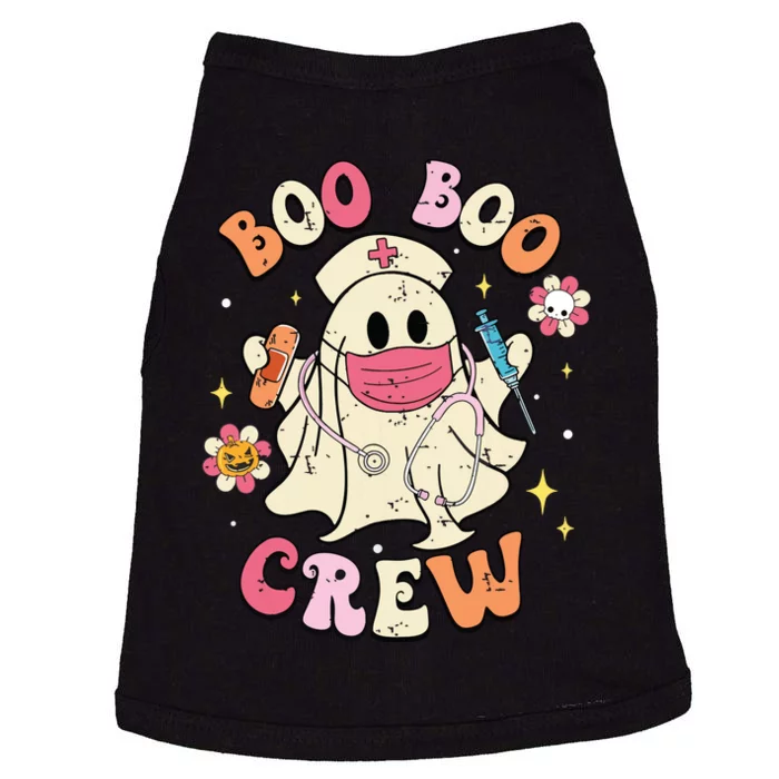 Boo Boo Crew Halloween Ghost Nurse Doggie Tank