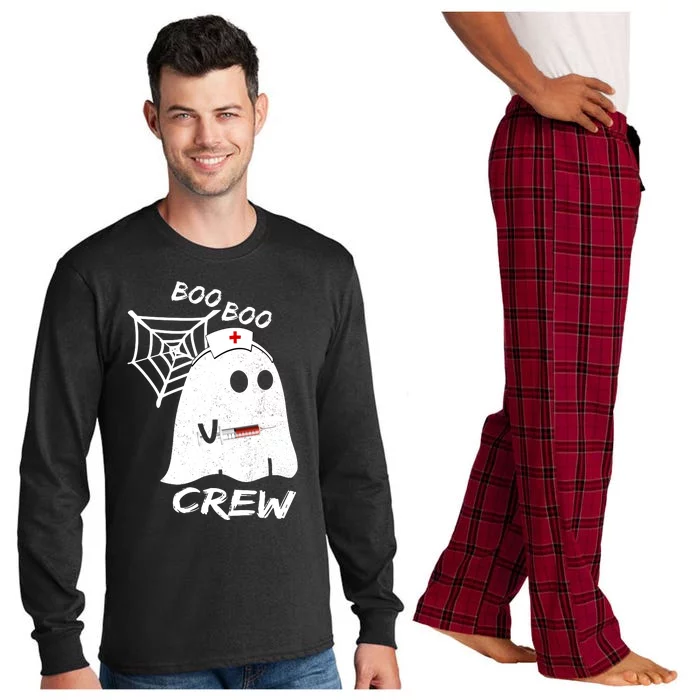 Boo Boo Crew Nurse Long Sleeve Pajama Set