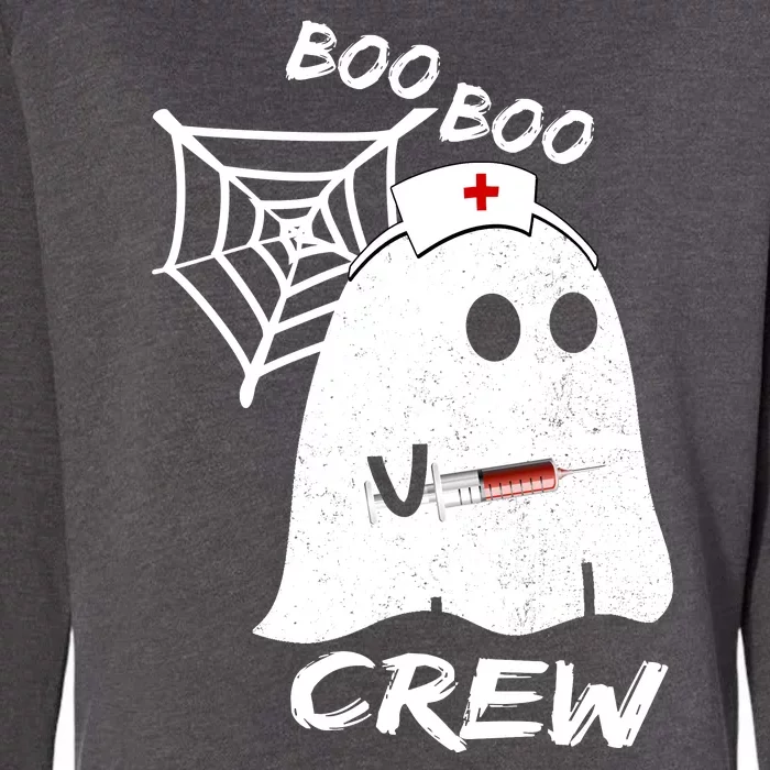 Boo Boo Crew Nurse Womens California Wash Sweatshirt