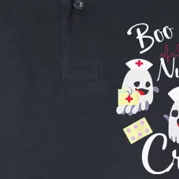 Boo Boo Crew Nurse Ghost Costume Funny Halloween Gift Softstyle Adult Sport Polo