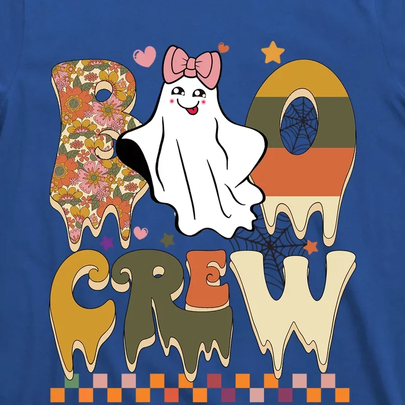 Boo Boo Crew Cute Ghost Halloween Gift T-Shirt