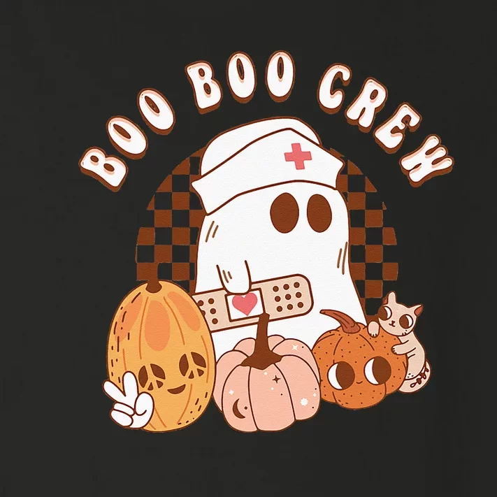 Boo Boo Crew Cute Nurse Halloween Toddler Long Sleeve Shirt