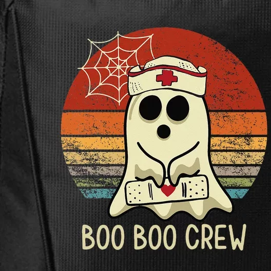 Boo Boo Crew Nurse Halloween Nurse City Backpack