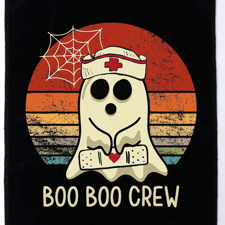 Boo Boo Crew Nurse Halloween Nurse Platinum Collection Golf Towel