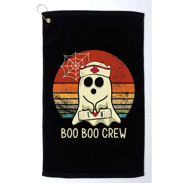 Boo Boo Crew Nurse Halloween Nurse Platinum Collection Golf Towel