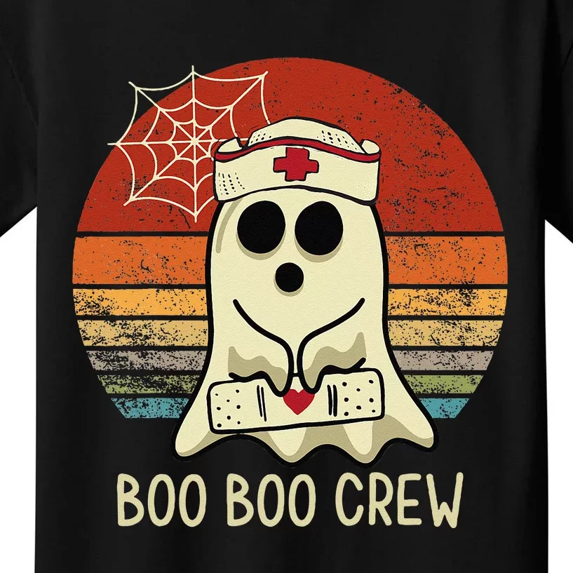 Boo Boo Crew Nurse Halloween Nurse Kids T-Shirt