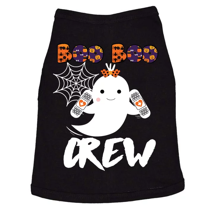 Boo Boo Crew Nurse Funny Halloween Costume Fun Gift Doggie Tank