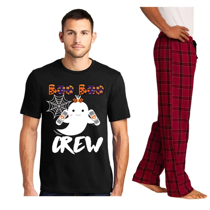 Boo Boo Crew Nurse Funny Halloween Costume Fun Gift Pajama Set