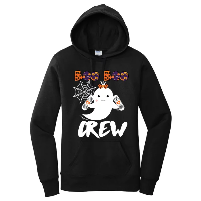 Boo Boo Crew Nurse Funny Halloween Costume Fun Gift Women's Pullover Hoodie