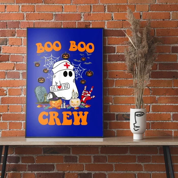 Boo Boo Crew Funny Nurse Halloween Costume Ghost Meaningful Gift Poster