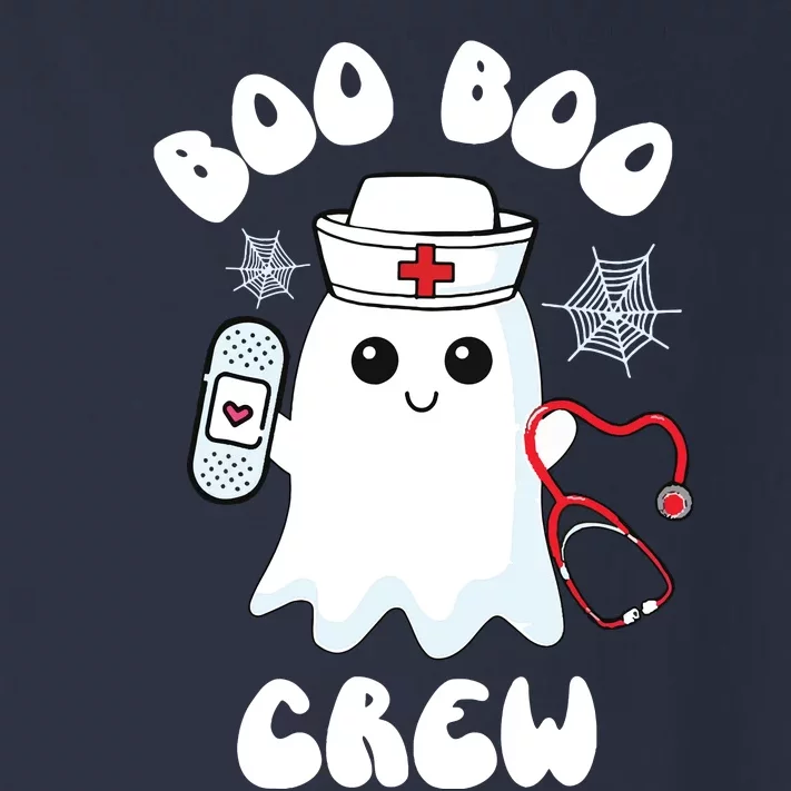 Boo Boo Crew Cute Nurse Ghost Funny Halloween Kids Toddler Long Sleeve Shirt