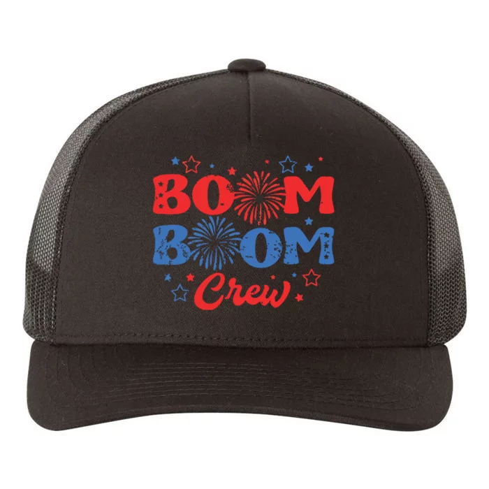 Boom Boom Crew Yupoong Adult 5-Panel Trucker Hat