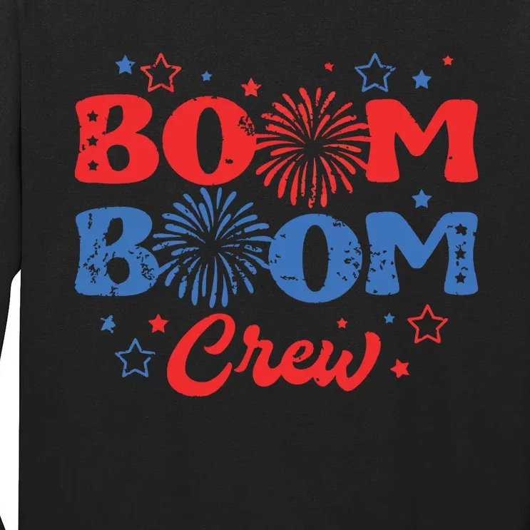 Boom Boom Crew Tall Long Sleeve T-Shirt