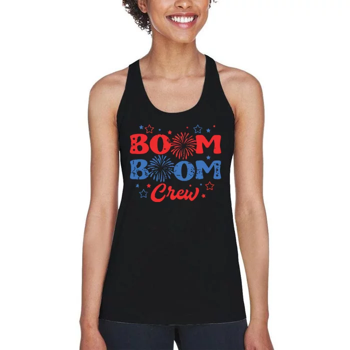 Boom Boom Crew Women's Racerback Tank