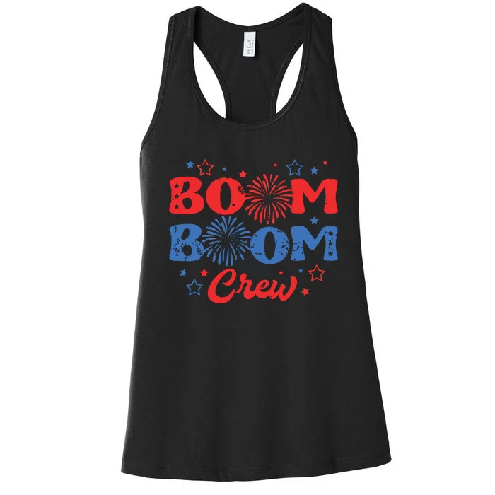 Boom Boom Crew Women's Racerback Tank