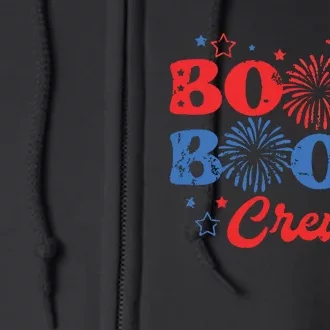 Boom Boom Crew Full Zip Hoodie