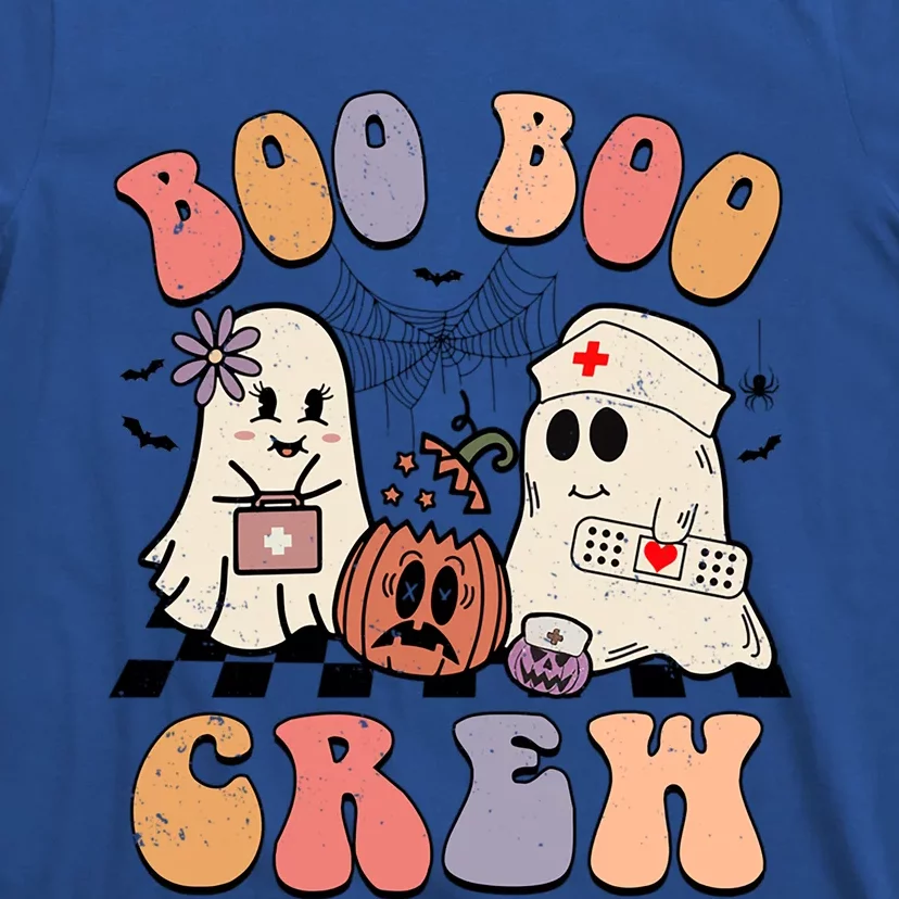 Boo Boo Crew Ghost Doctor Paramedic Emt Nurse Halloween Gift T-Shirt