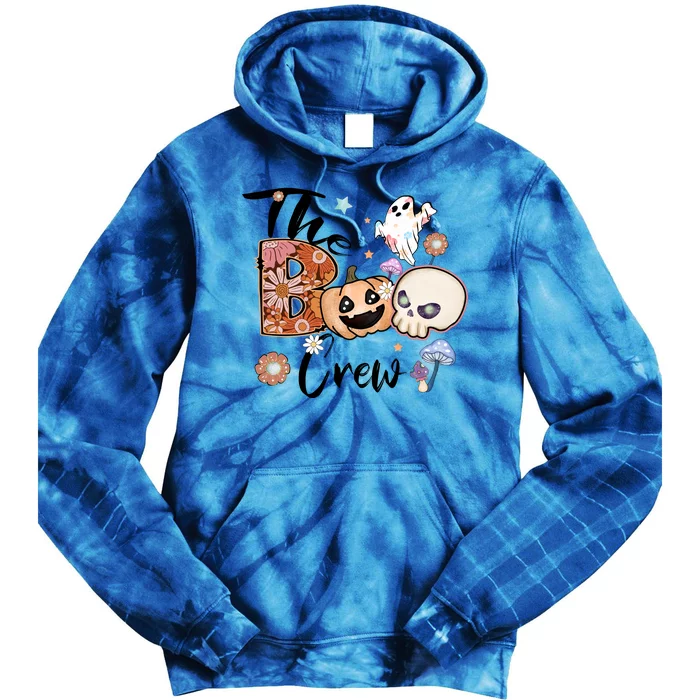 Boo Boo Crew Nurse Halloween Nurse For Women Gift Tie Dye Hoodie