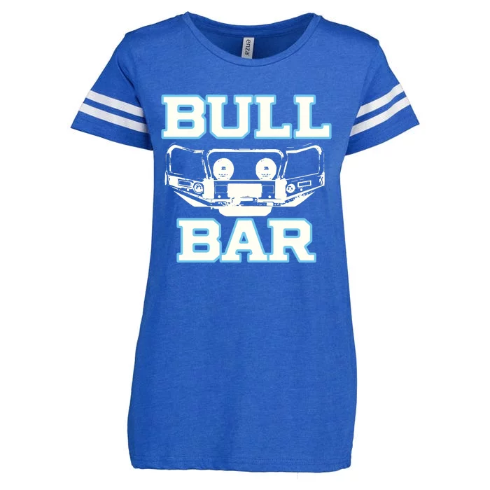 Bull Bar Car Enza Ladies Jersey Football T-Shirt