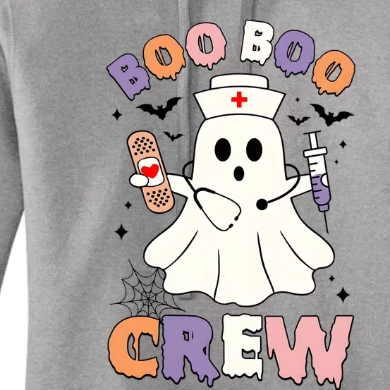 Boo Boo Crew Halloween Nurse Women's Pullover Hoodie