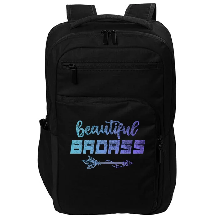 Beautiful Badass Country Gift Empowered Gift Impact Tech Backpack