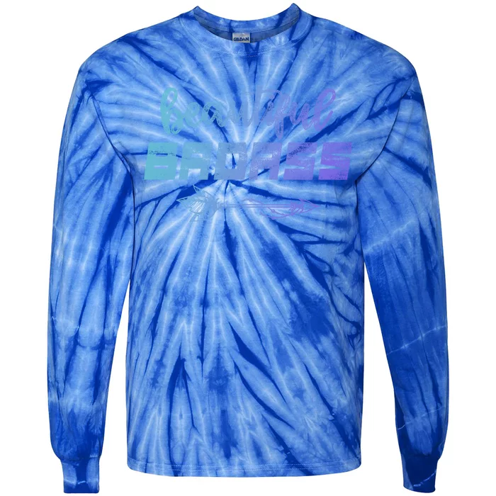 Beautiful Badass Country Gift Empowered Gift Tie-Dye Long Sleeve Shirt