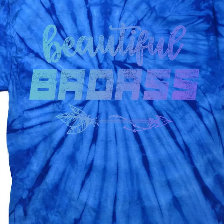 Beautiful Badass Country Gift Empowered Gift Tie-Dye T-Shirt