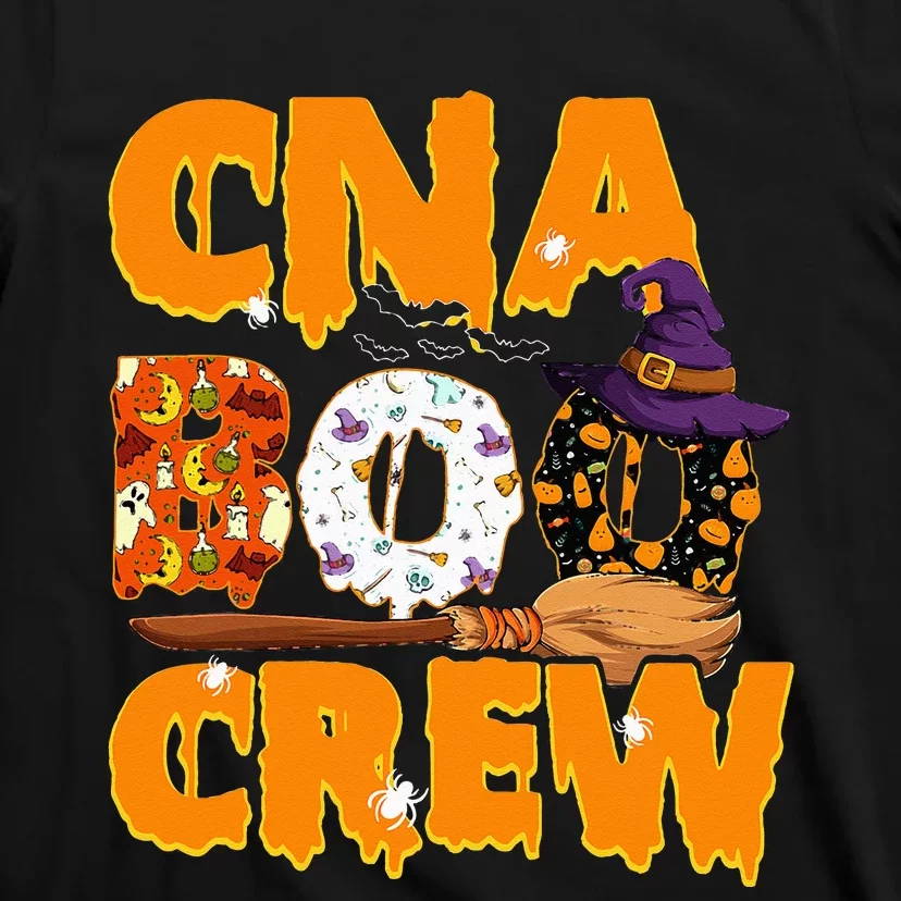 Boo boo Crew CNA Halloween Ghost Costume Matching T-Shirt