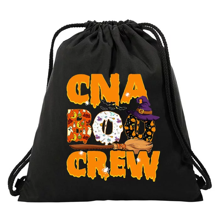 Boo boo Crew CNA Halloween Ghost Costume Matching Drawstring Bag